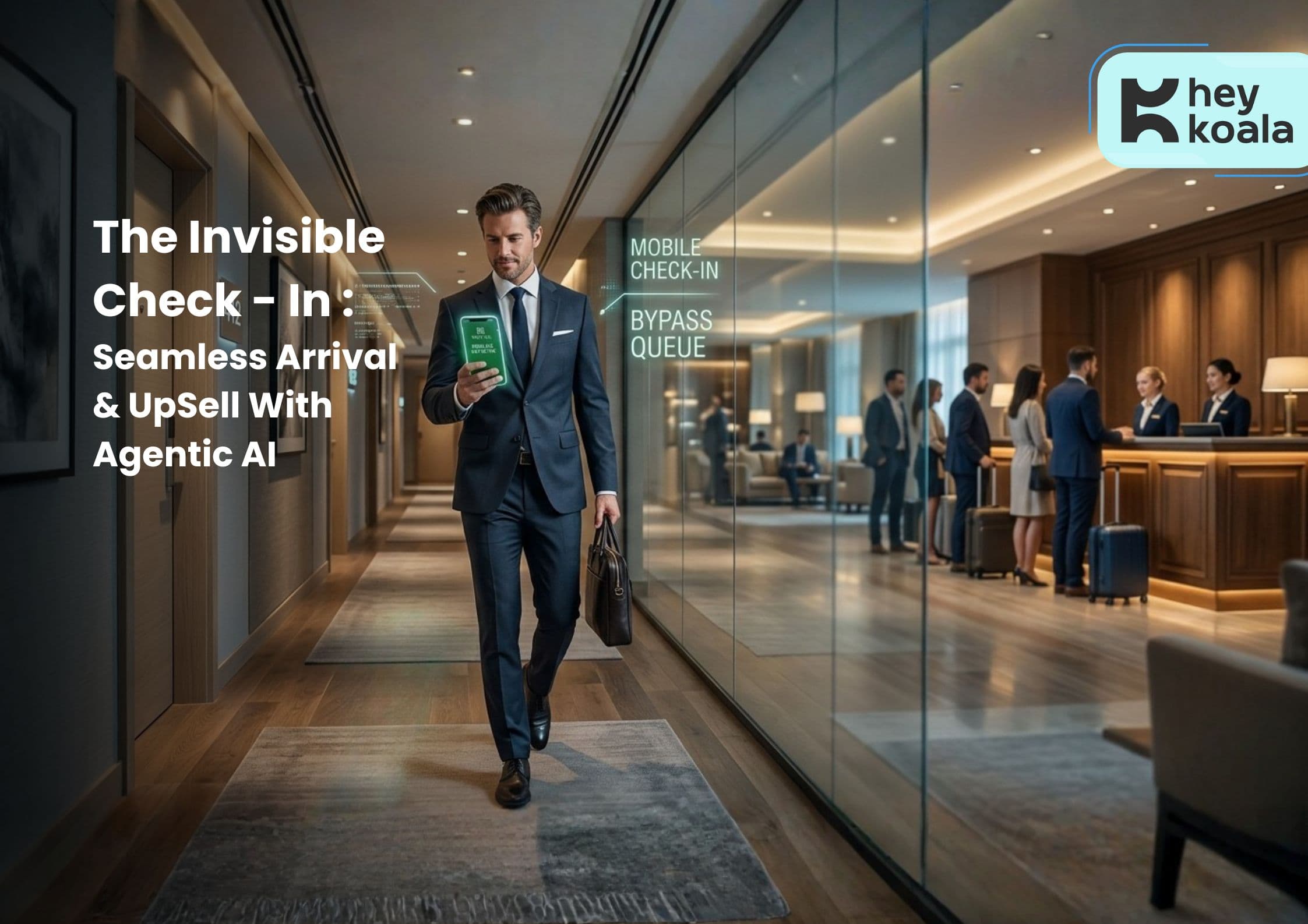 Agentic AI for Seamless Hotel Check-in & Guest Upselling - Heykoala Ai