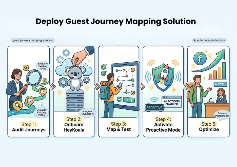 Guest Journey Mapping Solution - Ai Automation in tourism